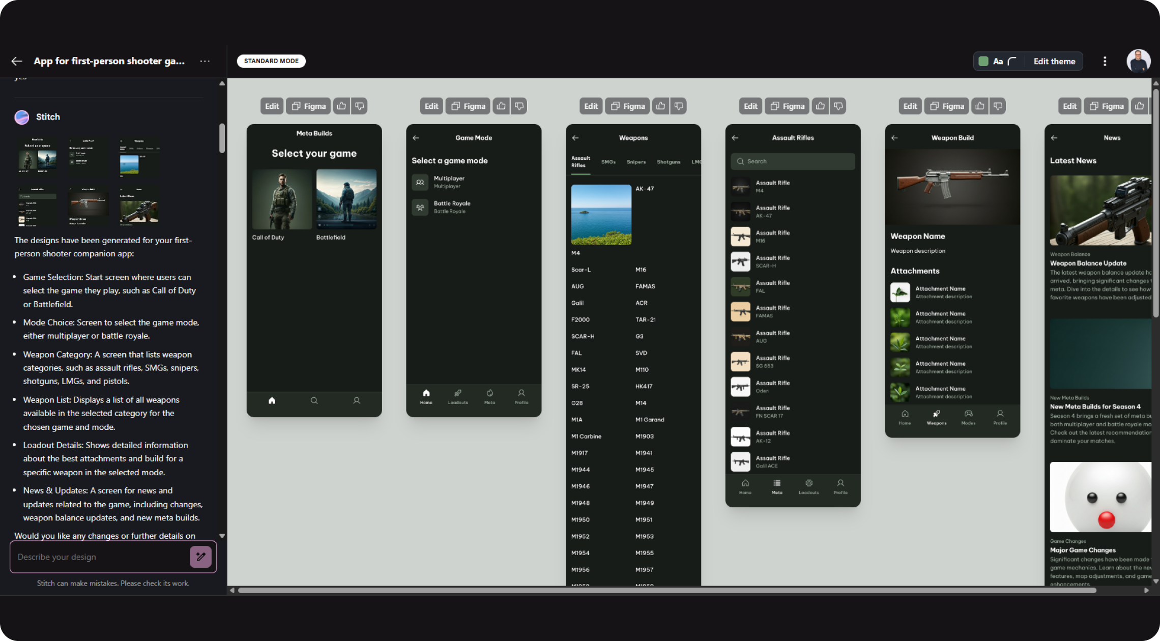 A Day Designing with Google Stitch